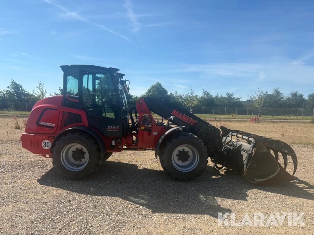 Billede 6 - Minilæsser Manitou MLA-T516-75H med teleskop