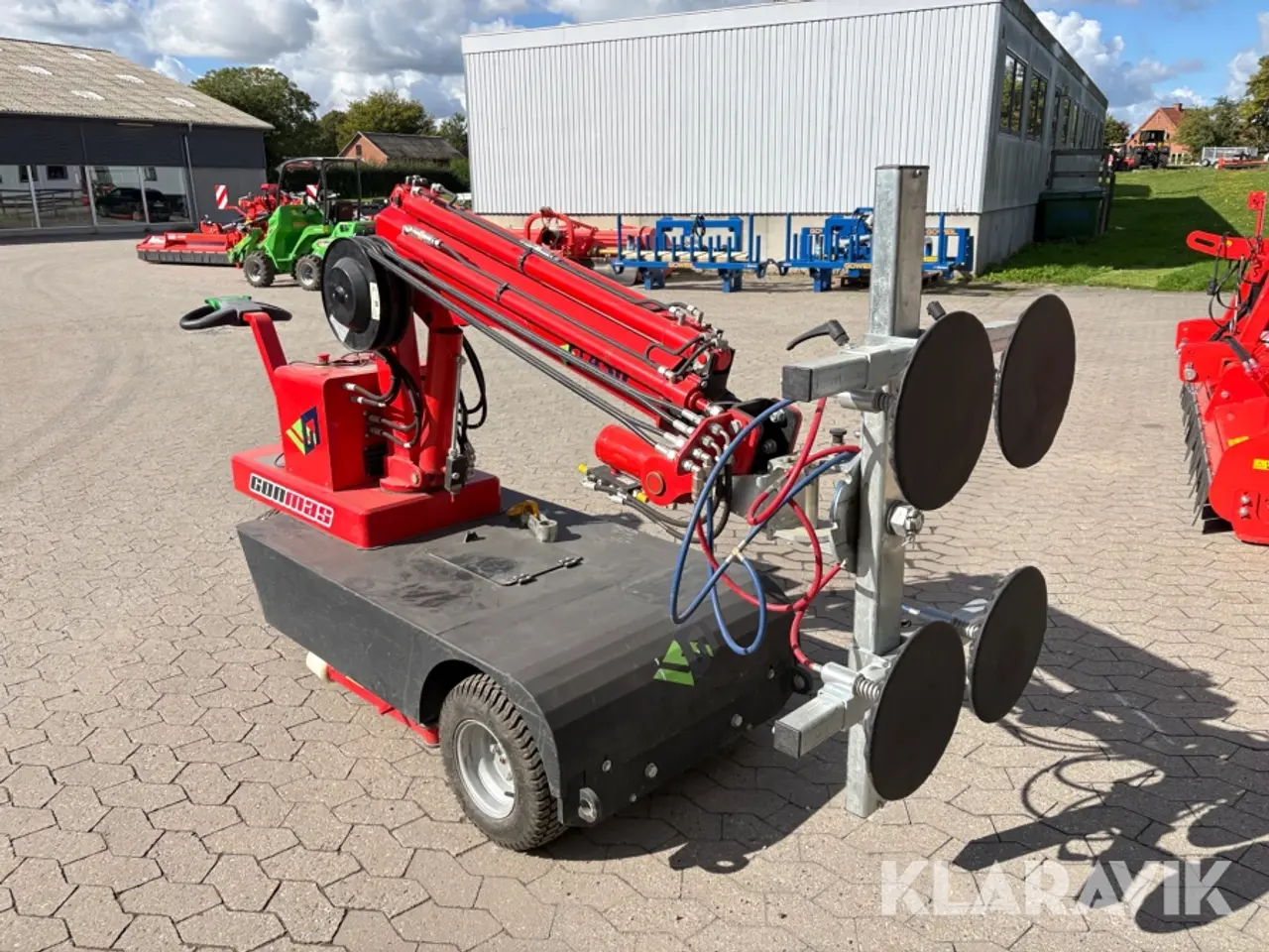 Billede 2 - Glasløfter Smartgroup SG-450 med pallegafler