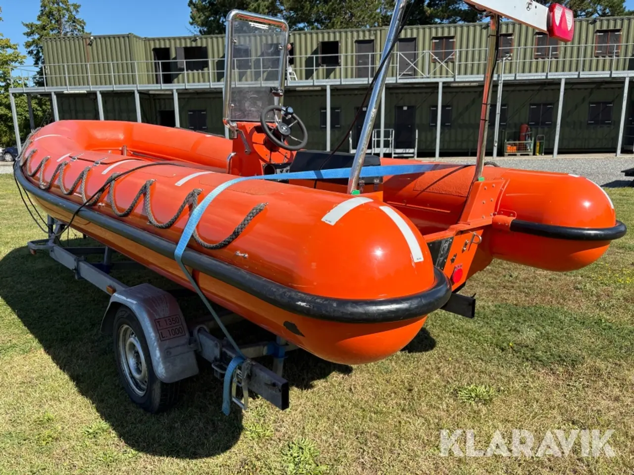 Billede 10 - MOB-båd uden påhængsmotor og bådtrailer