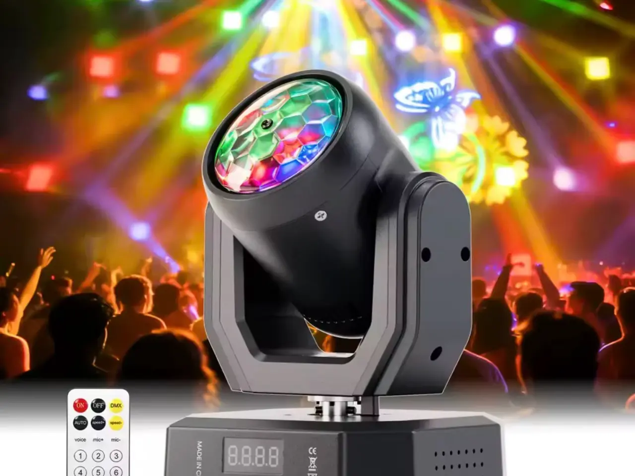 Billede 1 - 2stk. Mini MovingHead MagicBall Light