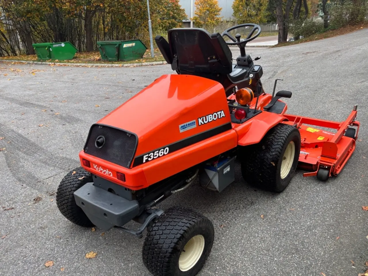 Billede 2 - Plæneklipper Kubota F3560