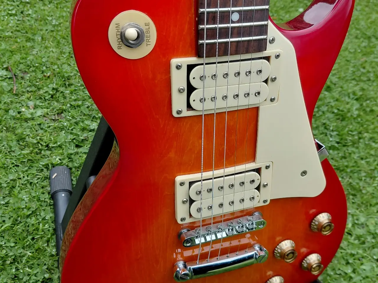 Billede 3 - Flot Encore Les Paul elguitar – Nyserviceret