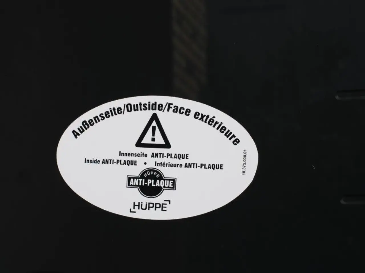 Billede 2 - Hüppe brusehjørne, 2 svingdøre Anti-Plaque.
