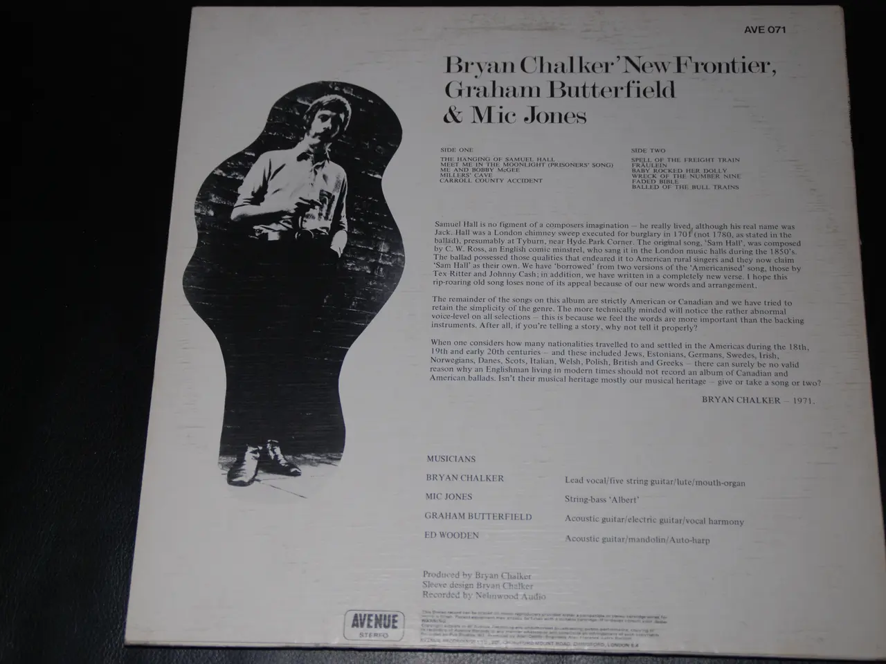Billede 2 - LP - Bryan Chalker's New Frontier