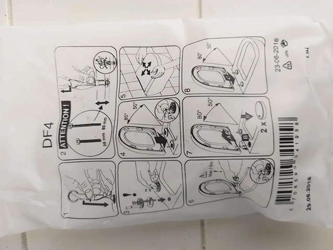 Billede 6 - Toiletsæde, Pressalit UBRUGT
