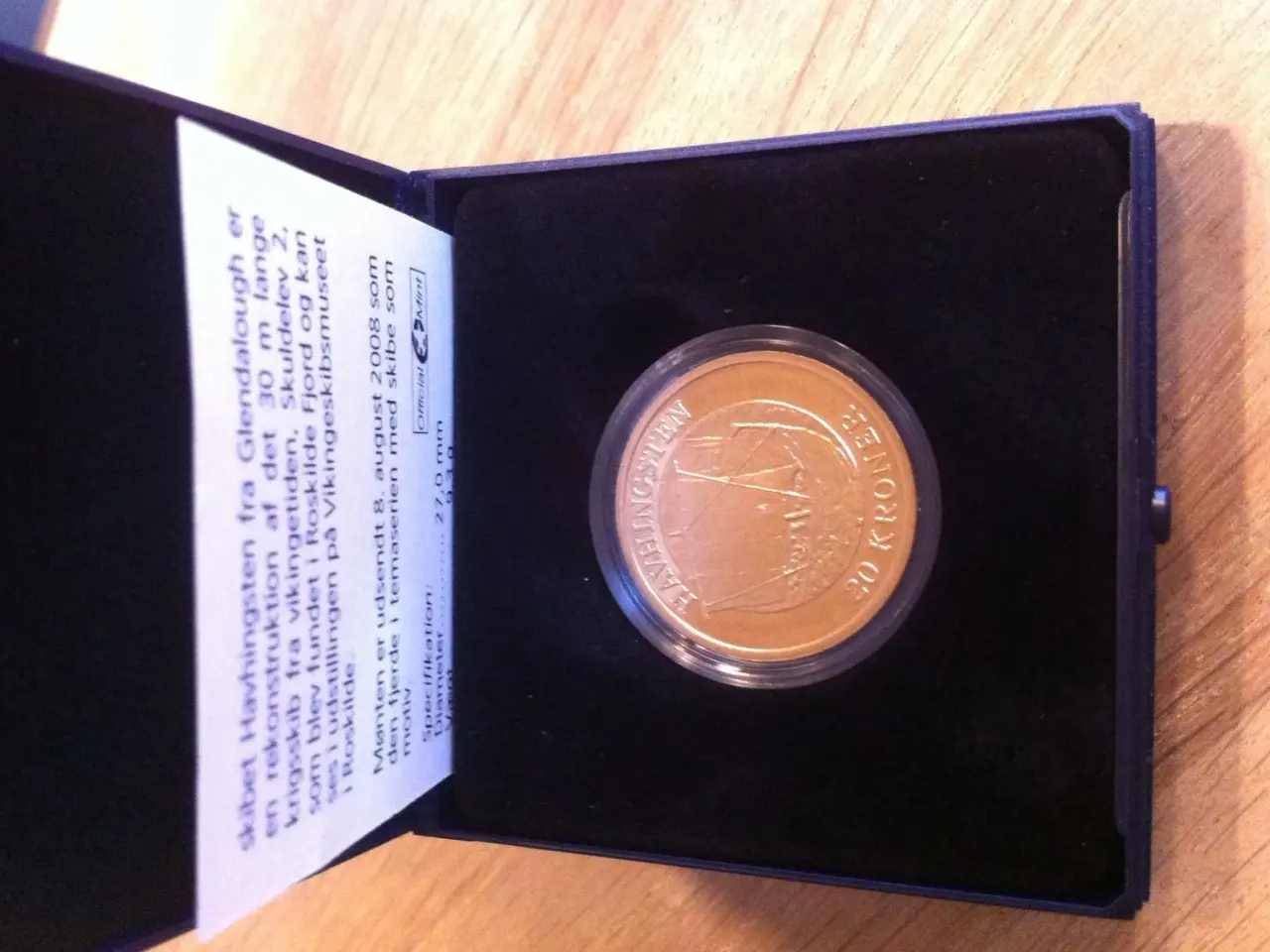 Billede 1 - Havhingsten 20 kr proof