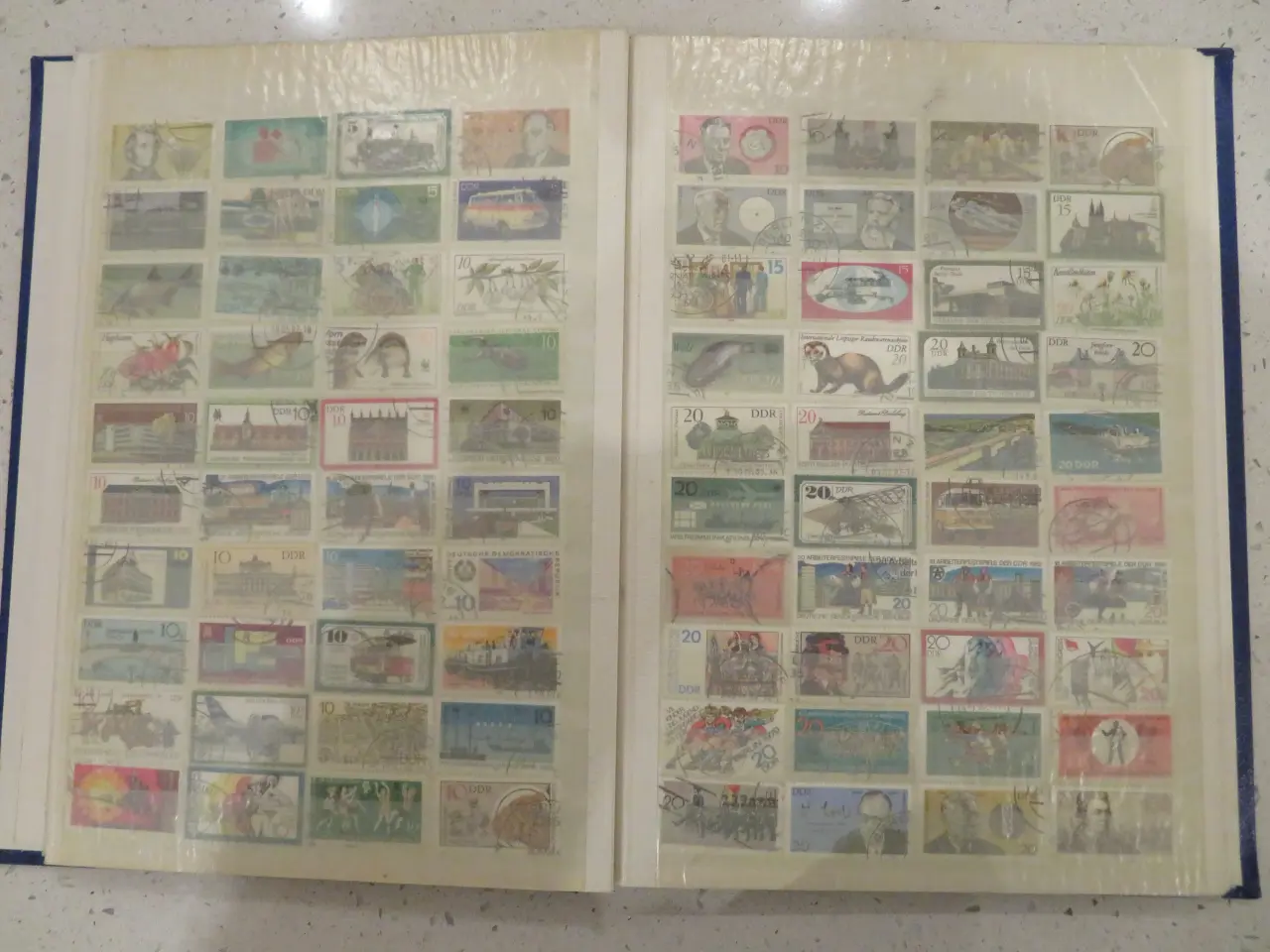 Billede 4 - DDR, 730 forskellige frimærker