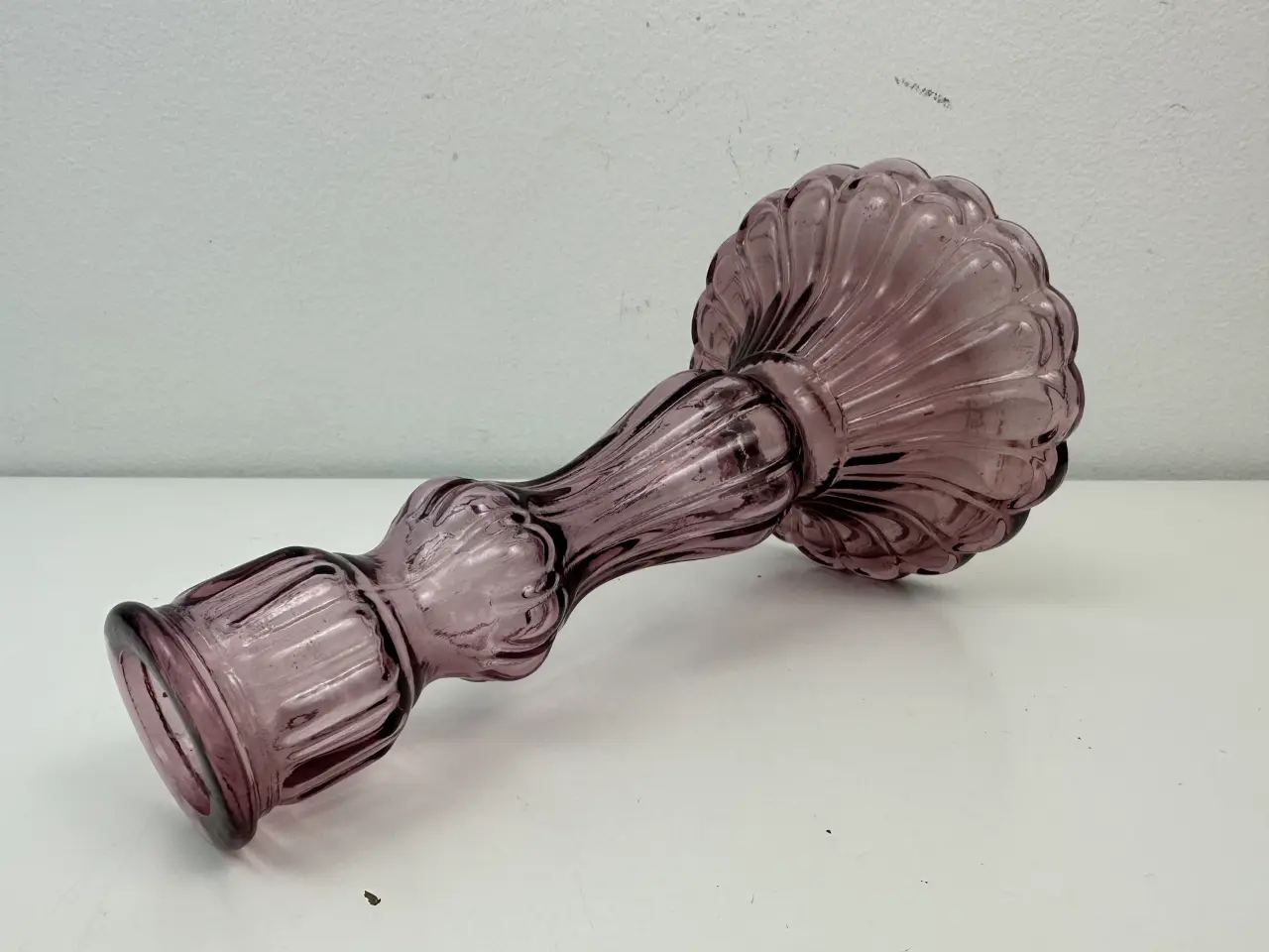 Billede 6 - Ældre vase i glas