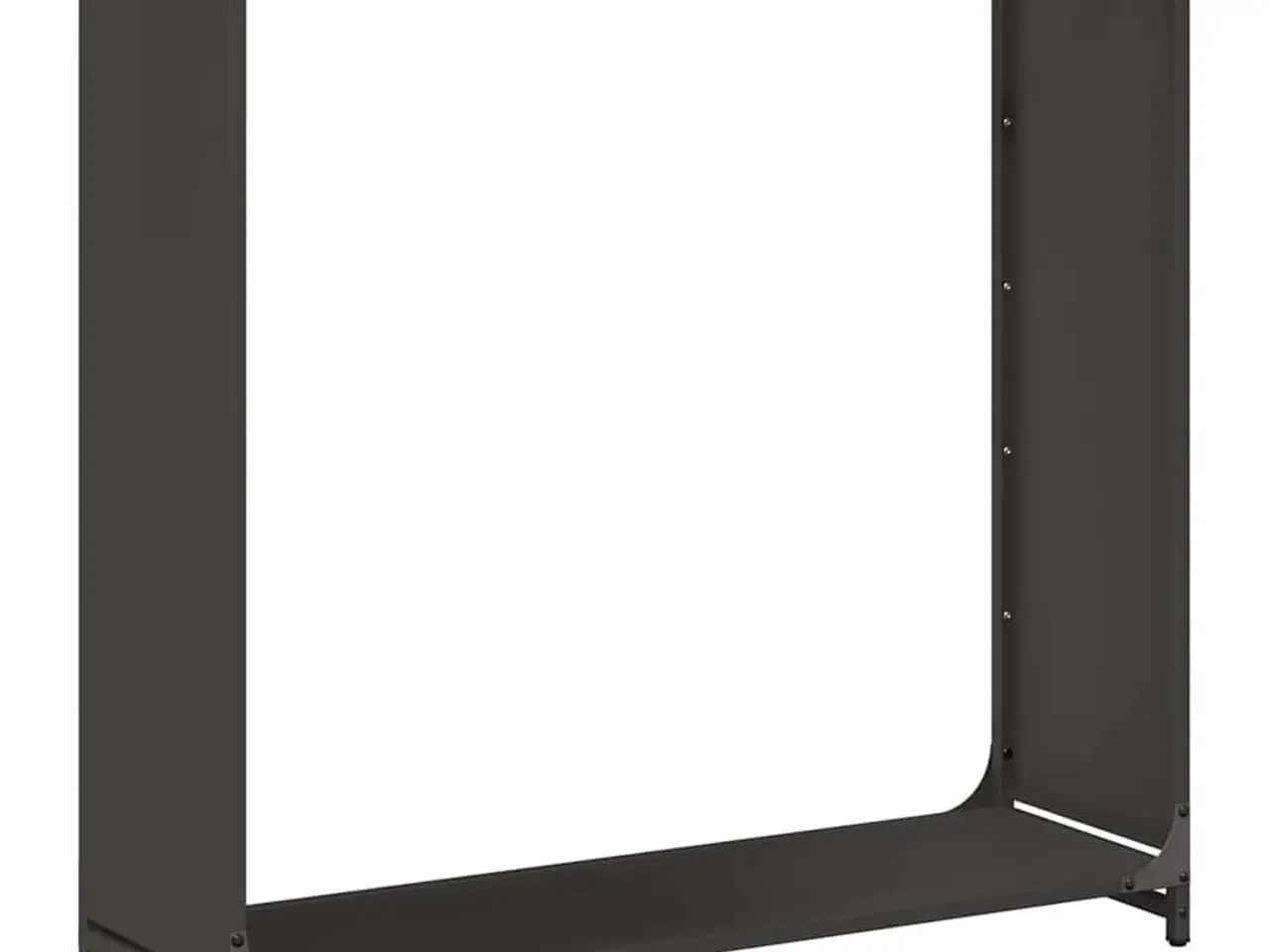Billede 2 - Brændestativ i koldvalset stål - 90 × 28 × 90 cm, sort