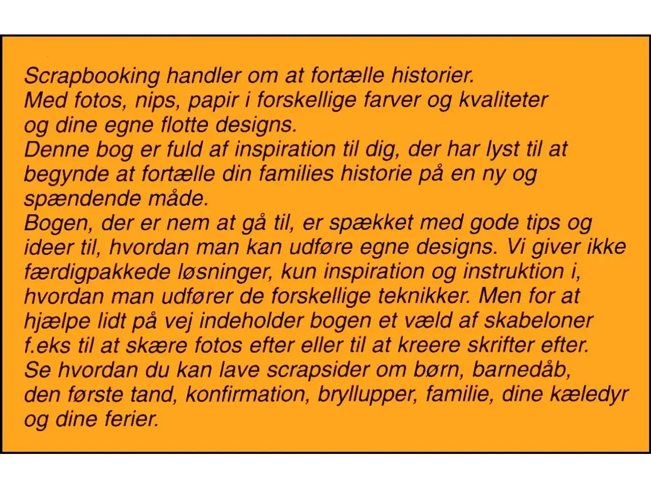 Billede 2 - Scrapbooking
