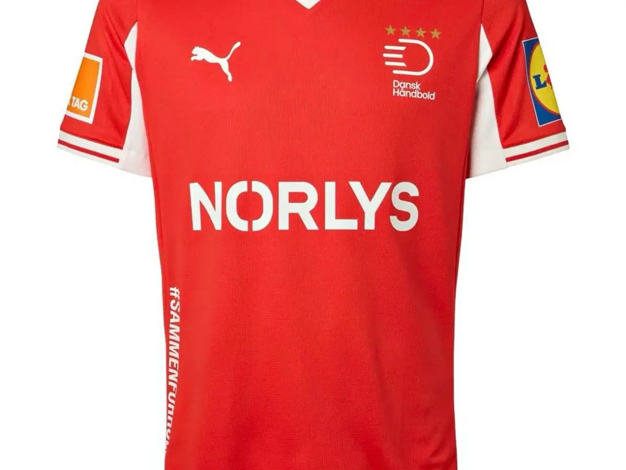 Billede 1 - Puma Norlys jubilæums håndboldtrøjer unisex 26/27