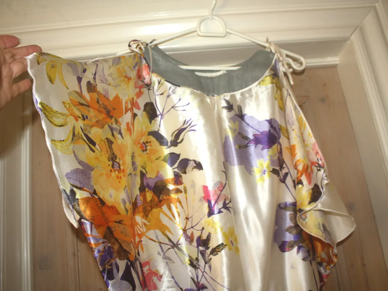 Billede 3 - Drappa Dot Deluxe silke bluse str. S