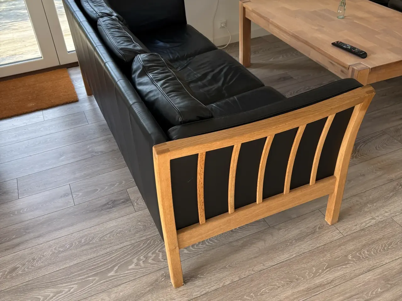 Billede 1 - Sofa i læder
