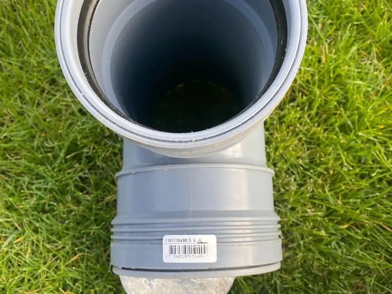 Billede 7 - 110mm grå afløbsrør og bøjninger