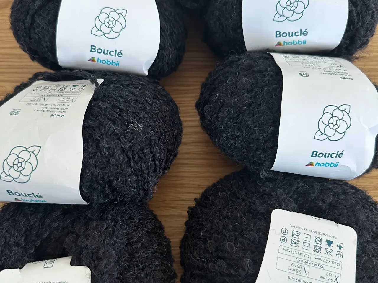 Billede 3 - 900 g. Bouclé, Alpaca. Røgfrit