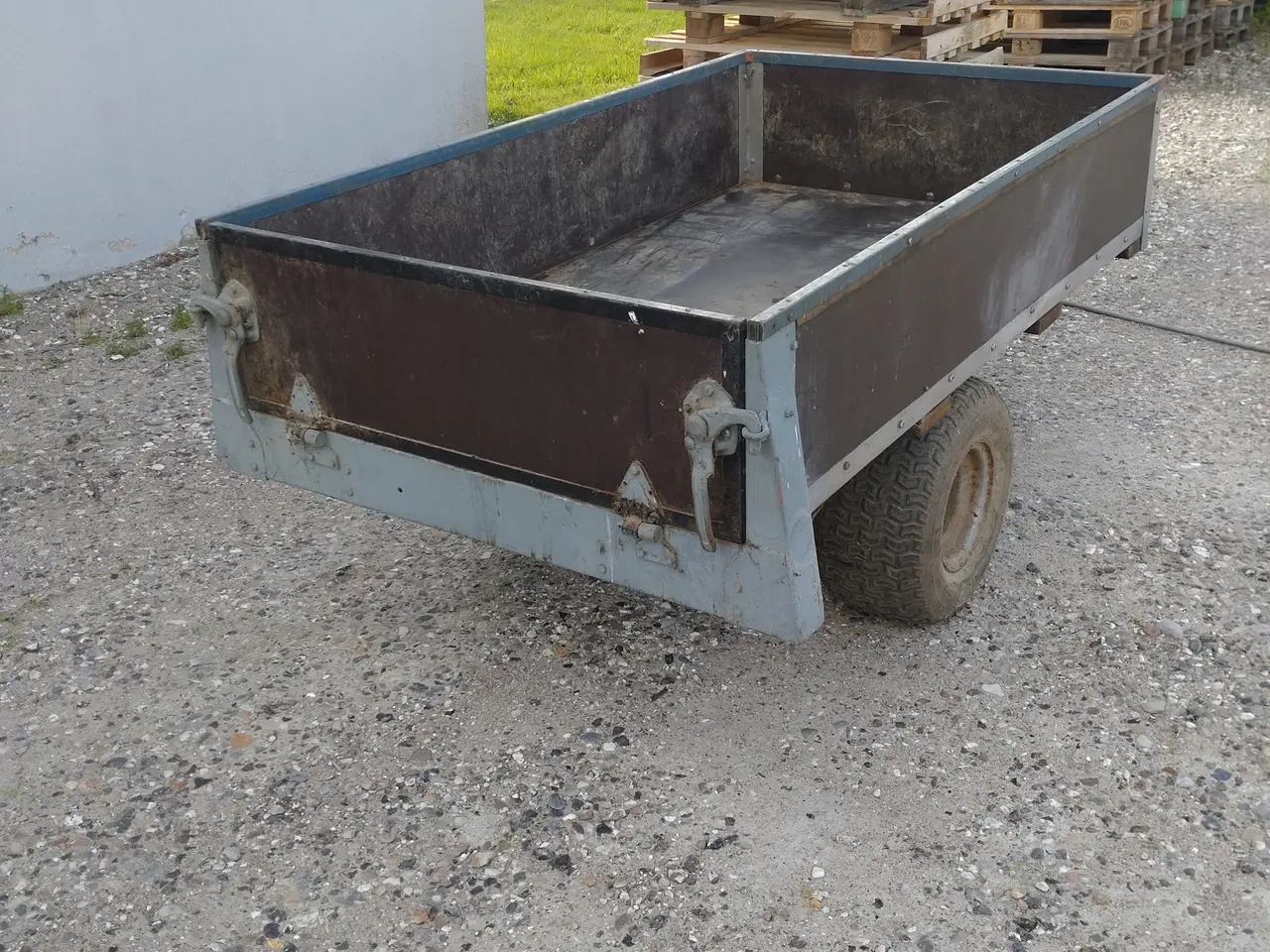 Billede 2 - Havetraktor vogn med brede hjul