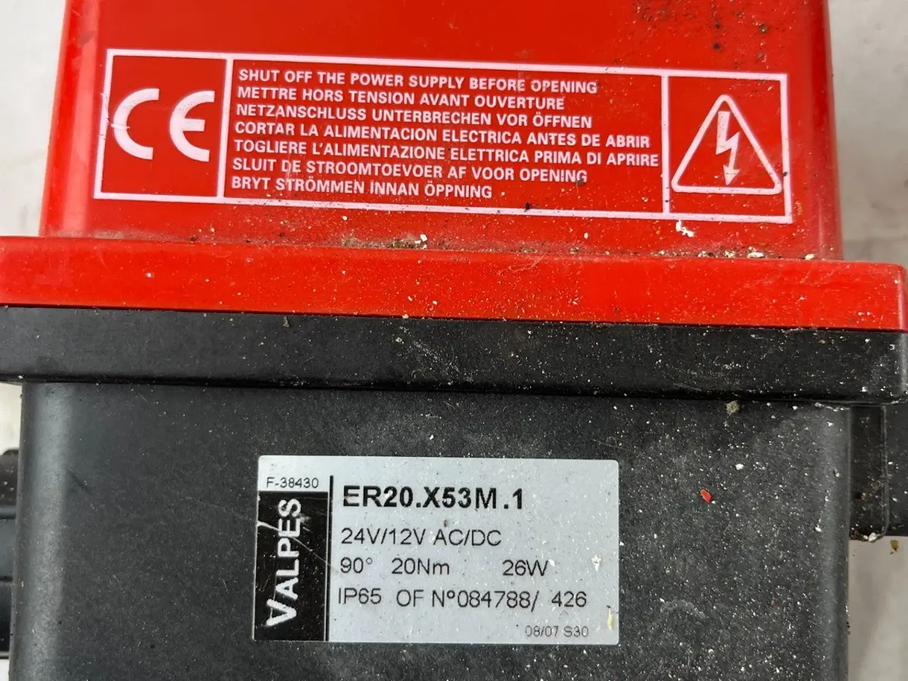 Billede 6 - Valpes ER20.X53M.1 Electric ventil Actuator AC/DC