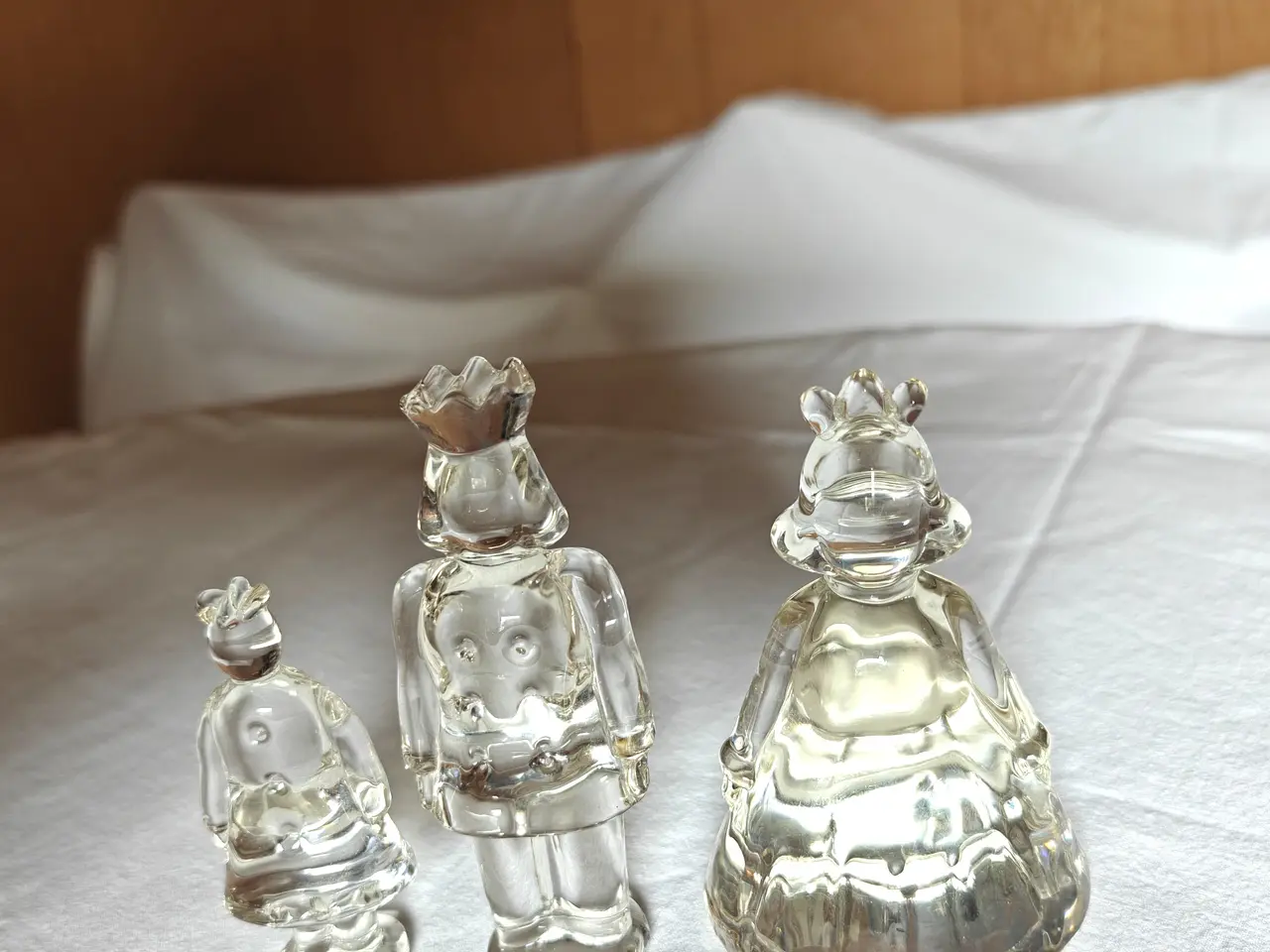 Billede 1 - Fantasia glasfigurer fra Holmegaard Glasværk