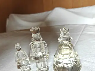 Fantasia glasfigurer fra Holmegaard Glasværk