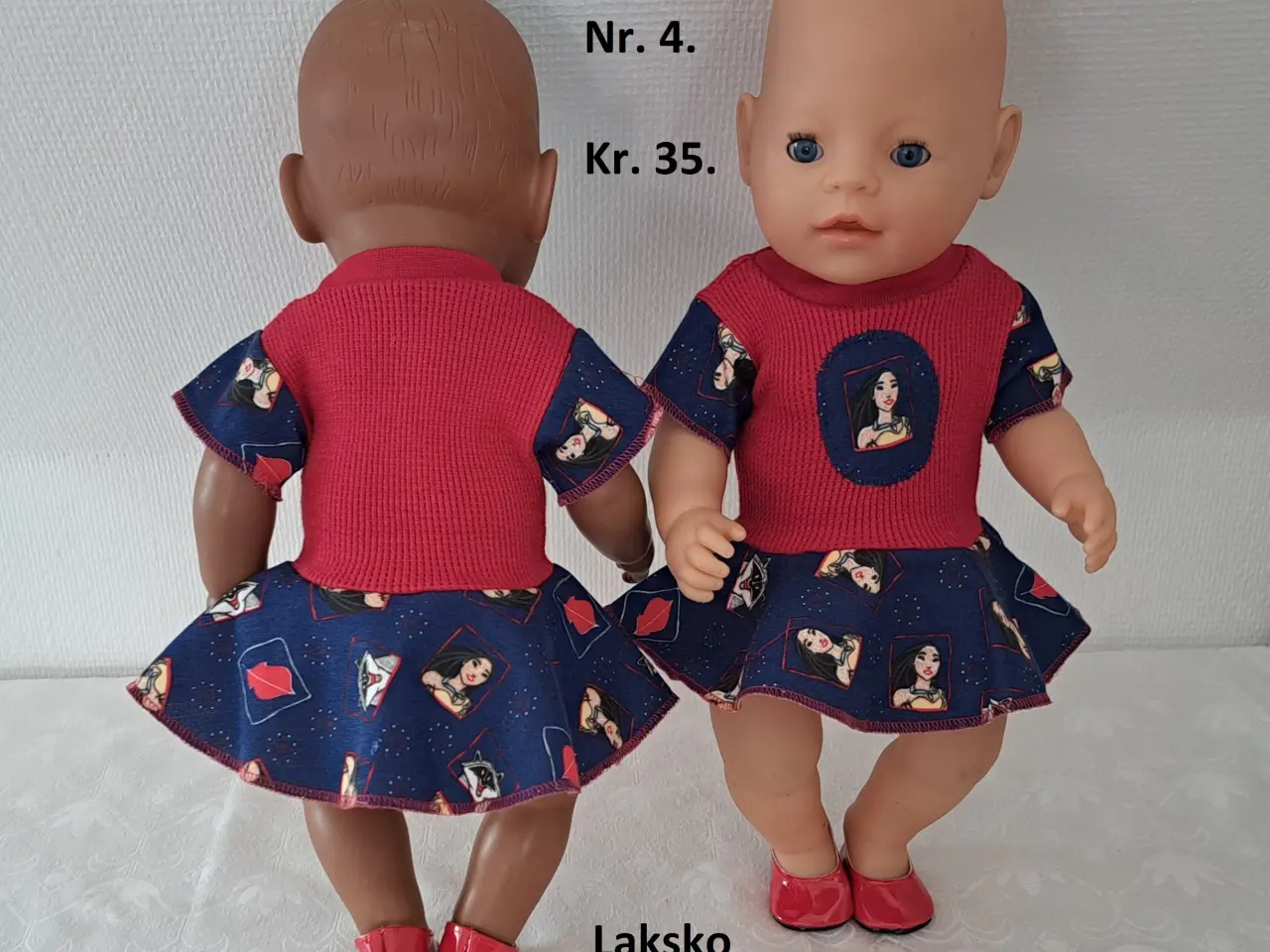 Billede 13 - Babyborn: Kjoler der passer til  fra 40 og 42cm. 