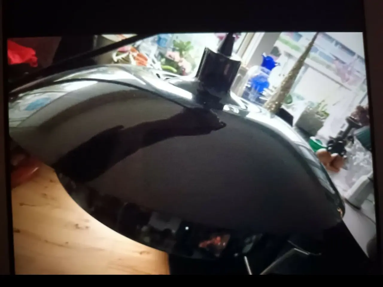 Billede 1 - Stor Flot Blank Pendel 48 cm i diam Der er 2 lag E