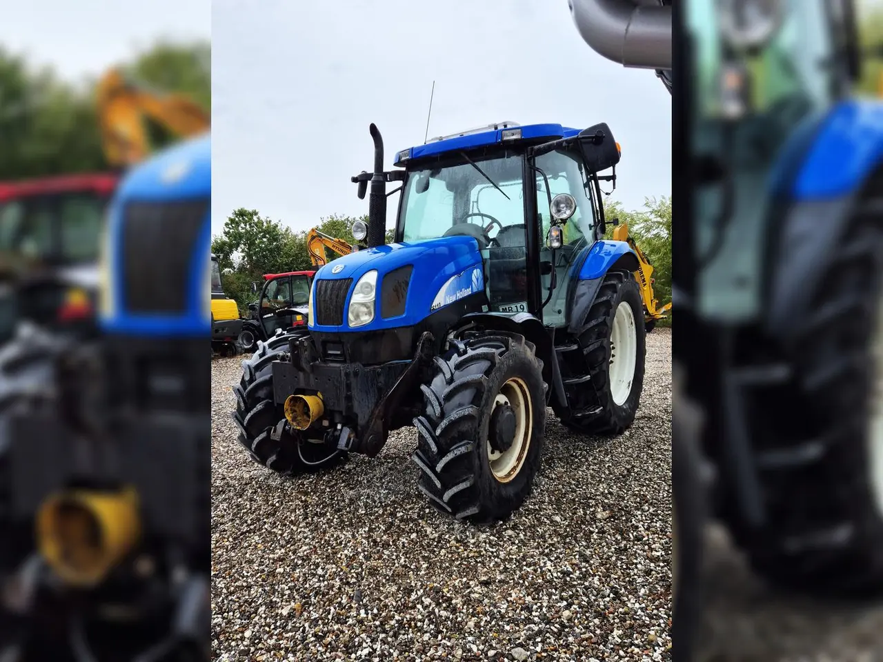 Billede 4 - New Holland TS110A / kun 3.500 driftstimer / frontlift og PTO / Electro command
