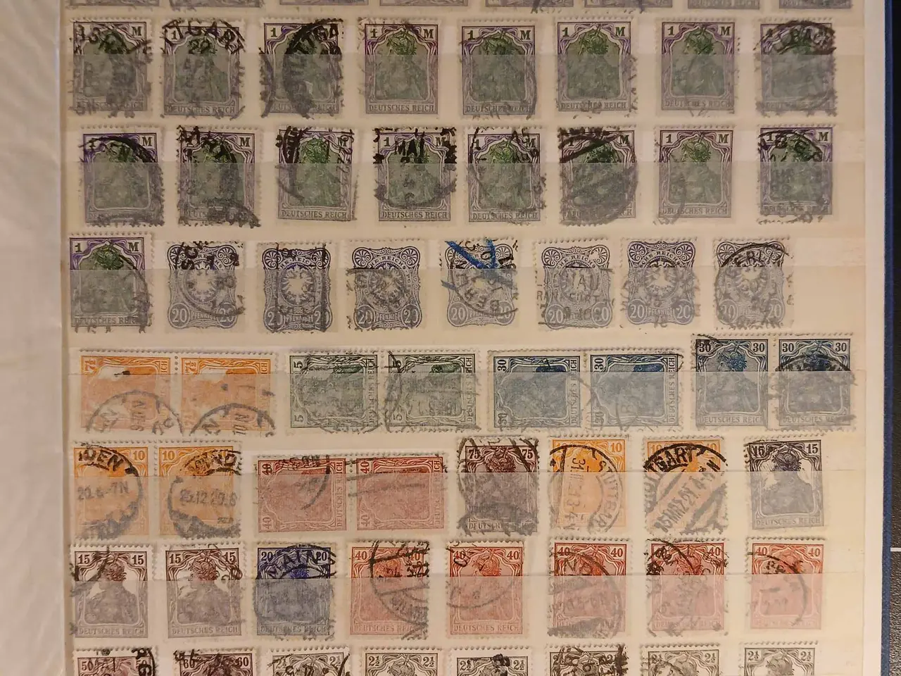 Billede 11 - Tyskland (201) Deutsches Reich Germaniamærker