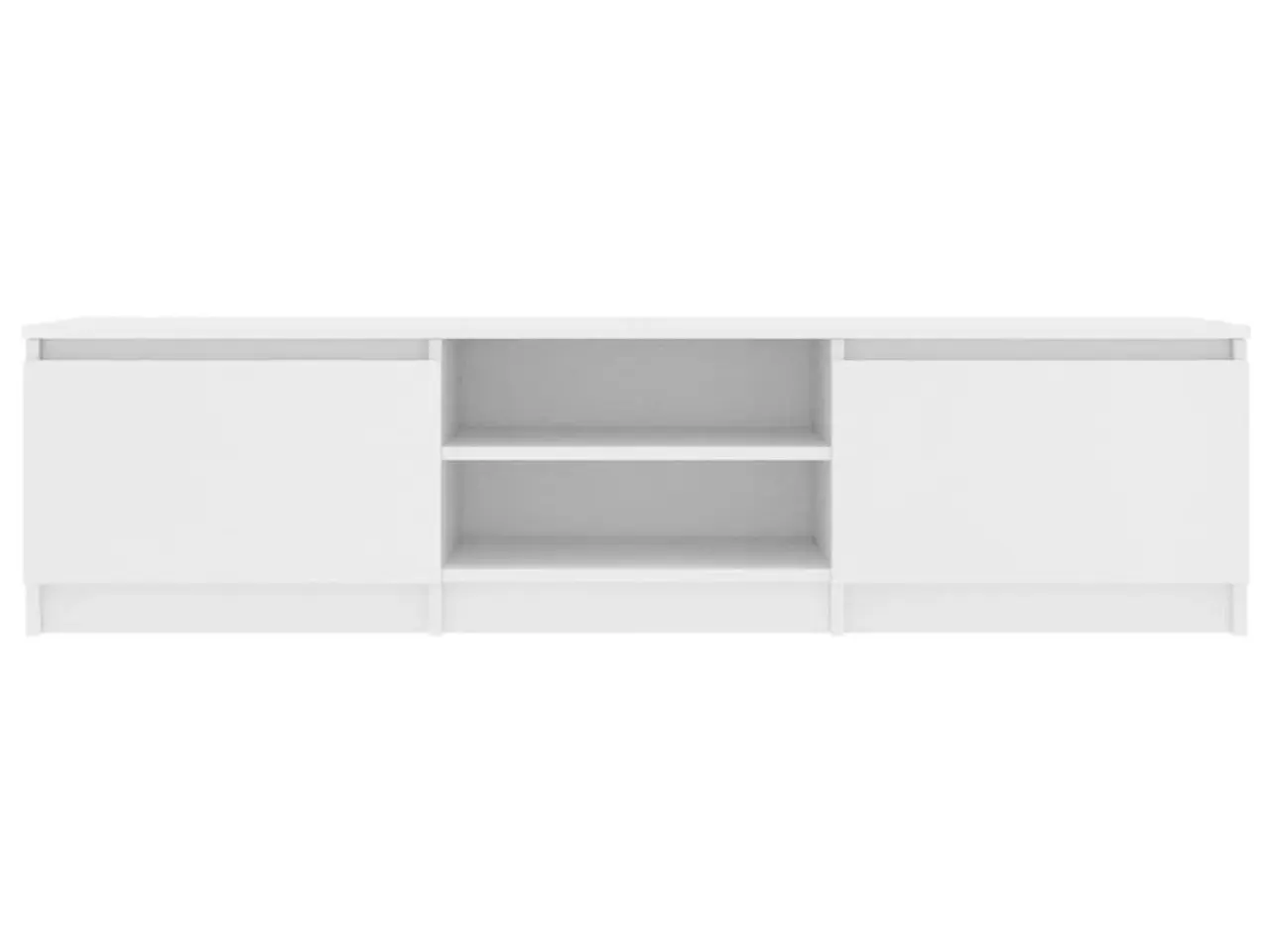 Billede 5 - TV-bord 140 x 40 x 35,5 cm i konstrueret træ - hvid