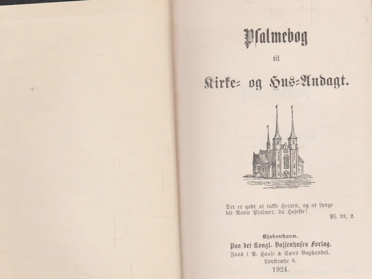 Billede 2 - Salmebog anno 1924