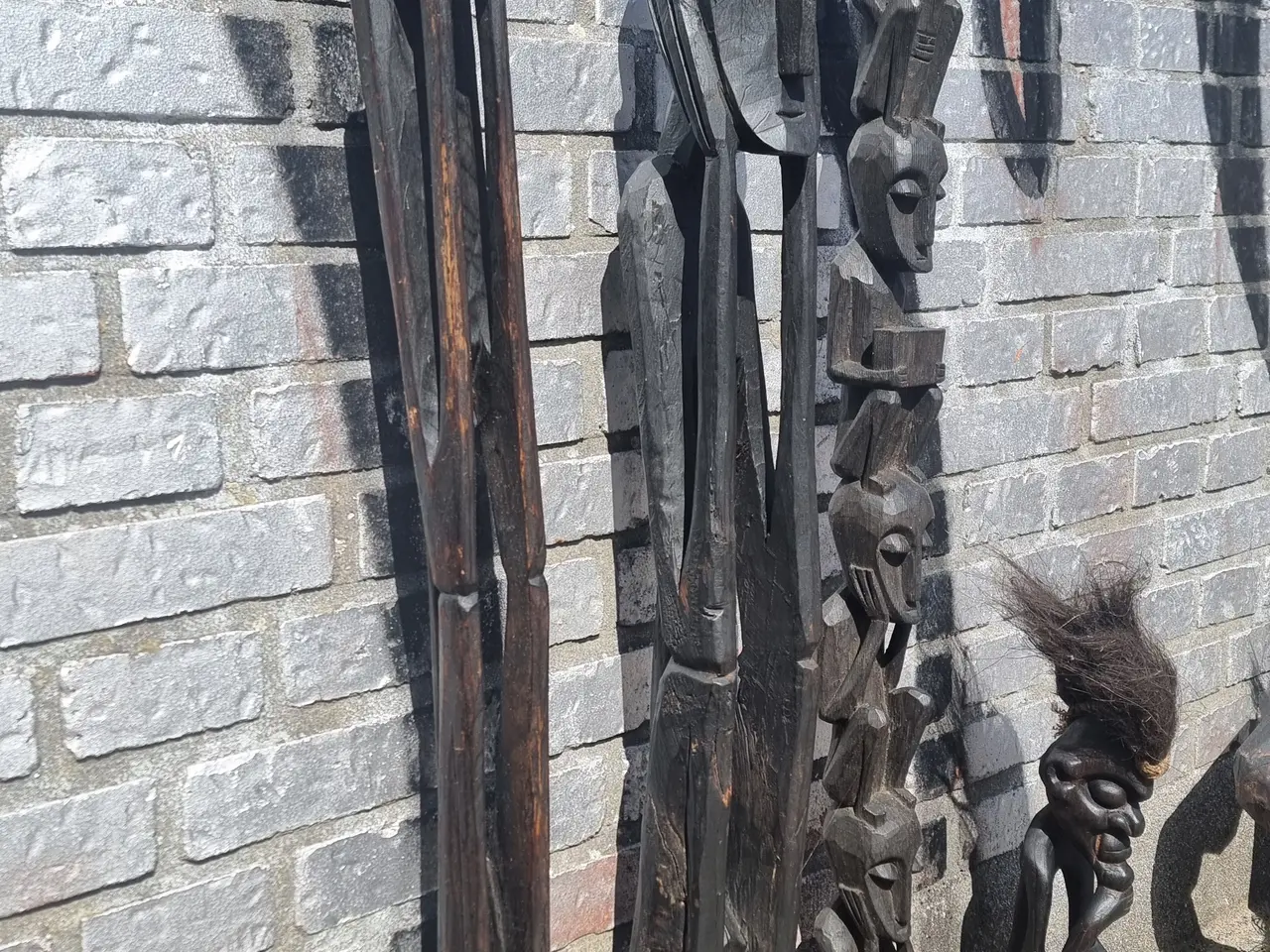 Billede 8 - Afrikanske figurer og masker.