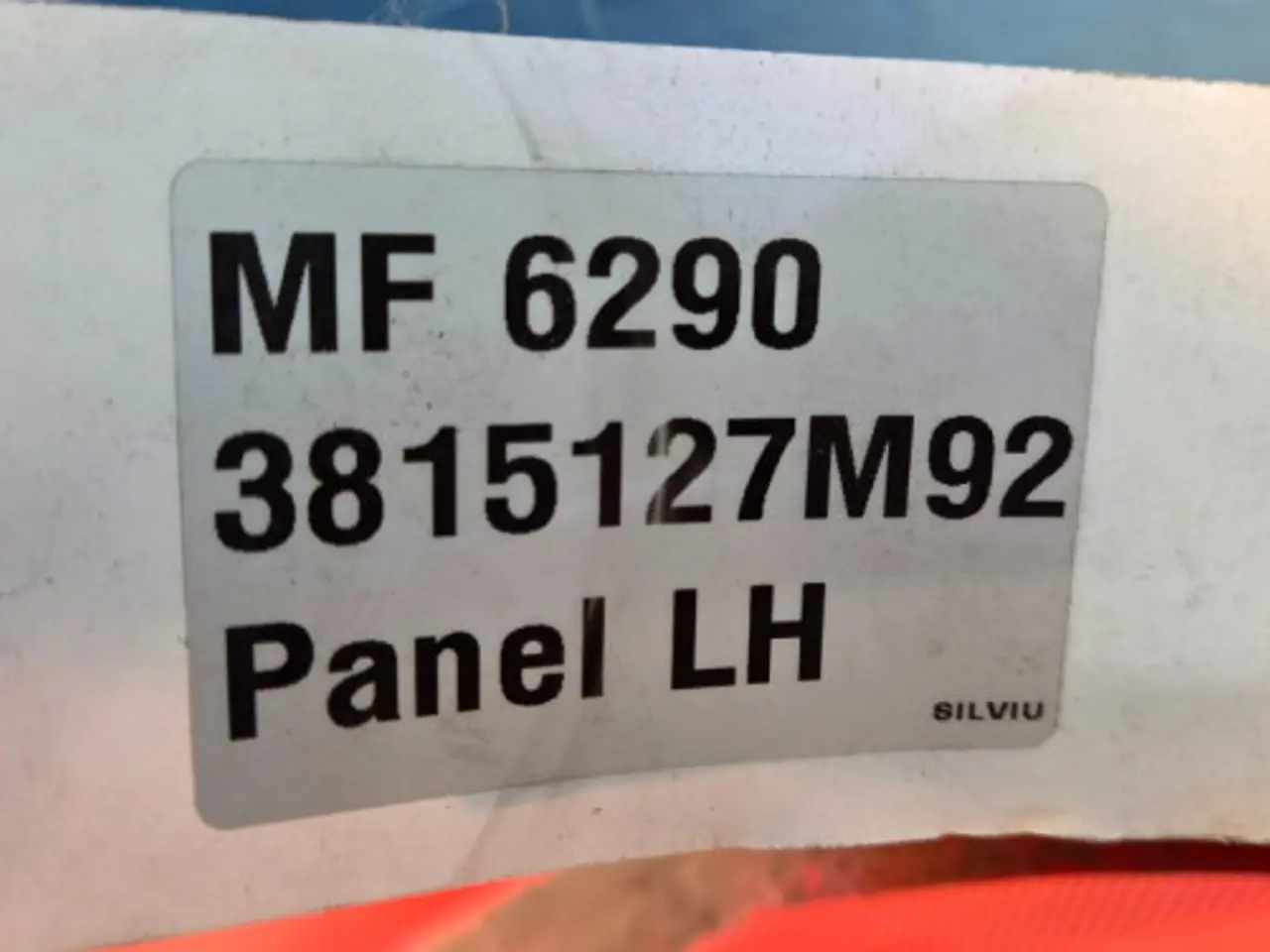 Billede 13 - Massey Ferguson 6290 Sideskærm L. 3815127M92