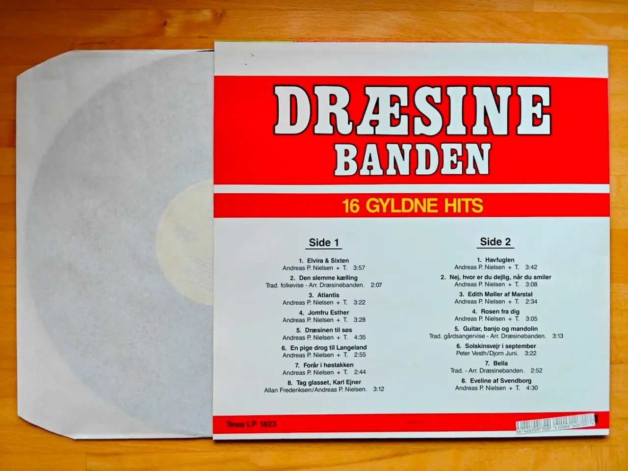 Billede 2 - LP, Dræsinebanden – 16 Gyldne Hits