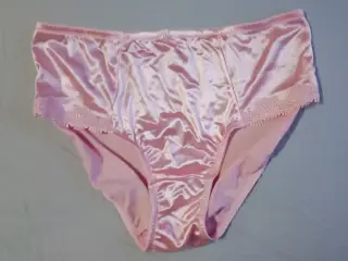 Lys pink højtaljet trusse