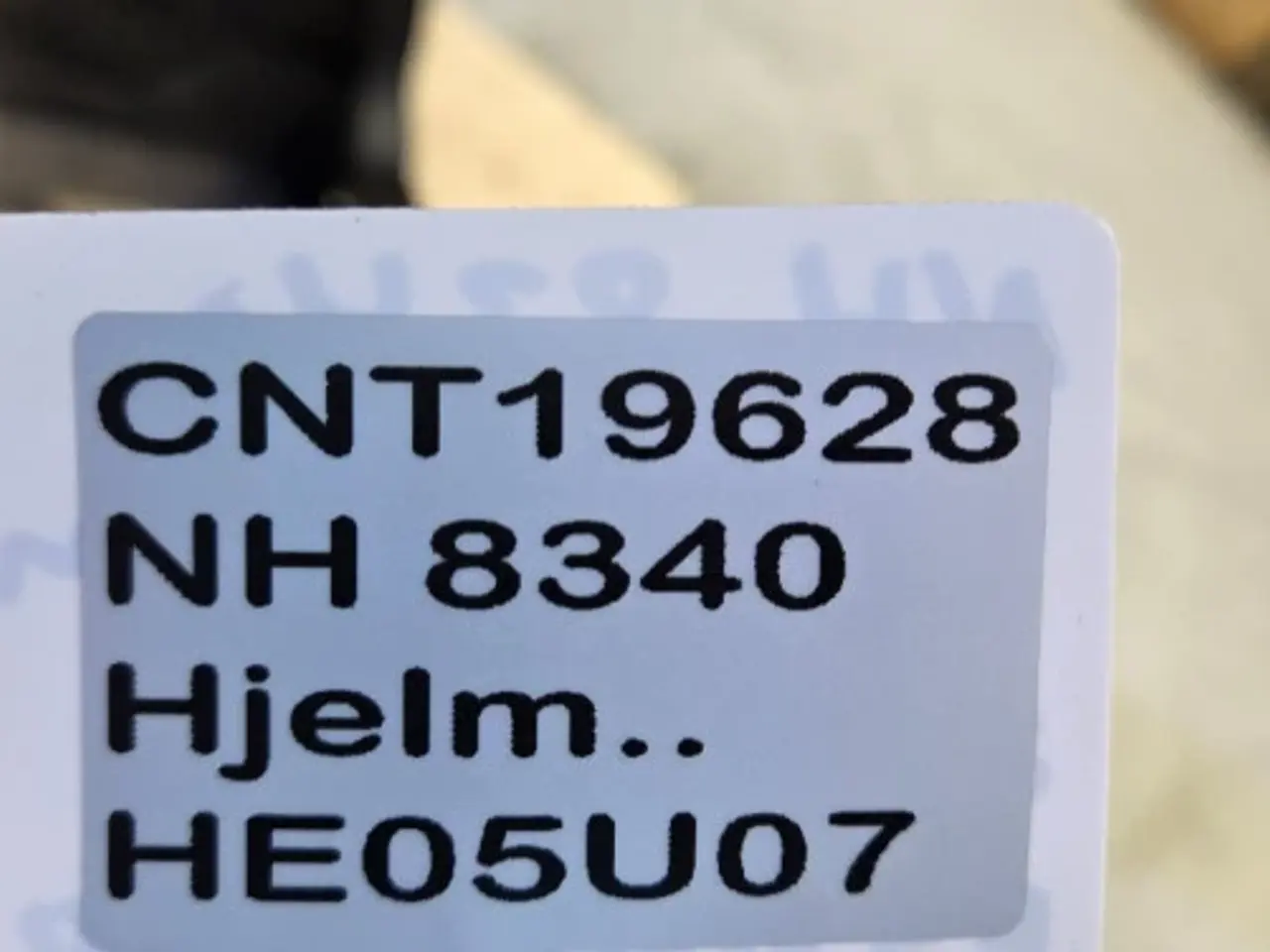 Billede 12 - New Holland 8340 Front Hjelm