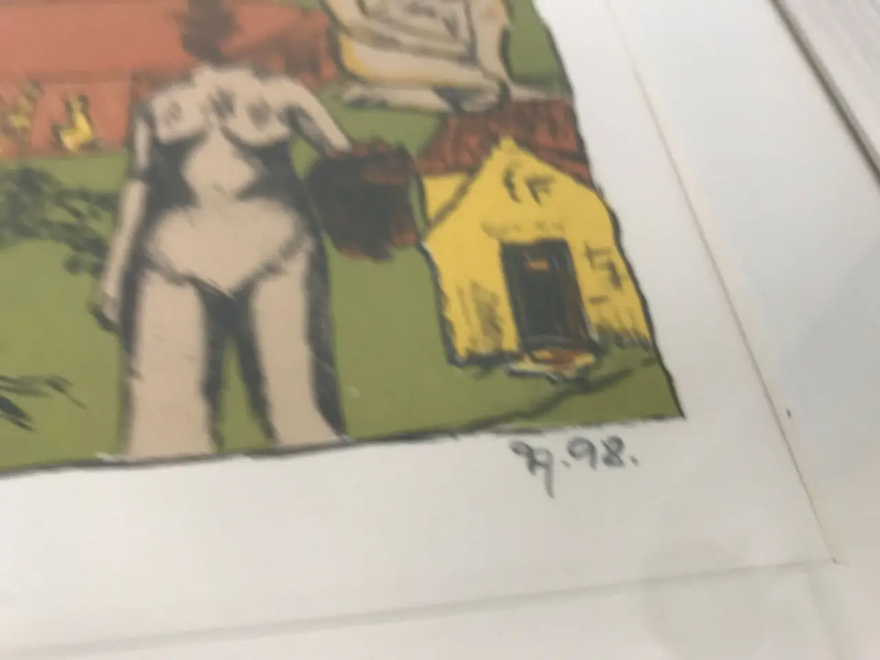 Billede 3 - Jane Jacobsen, litografi (325/350)