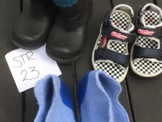 Sandaler, hjemmesko og støvler