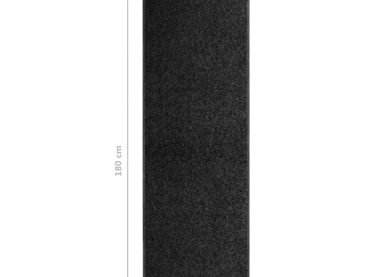 Billede 6 - Vaskbar dørmåtte 60 × 180 cm - sort, skridsikker