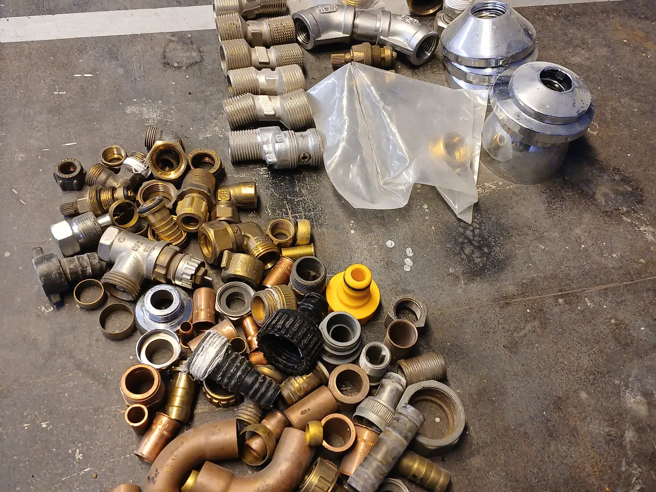 Billede 1 - vvs fittings nogle nye
