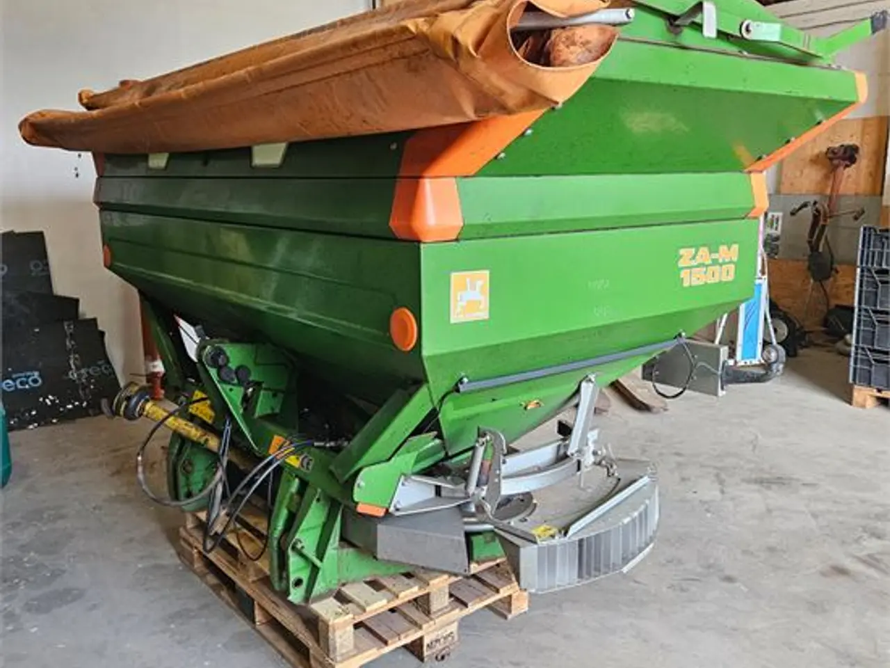 Billede 8 - Amazone ZA-M 1500 - Mineralspreder med 2 overbygninger