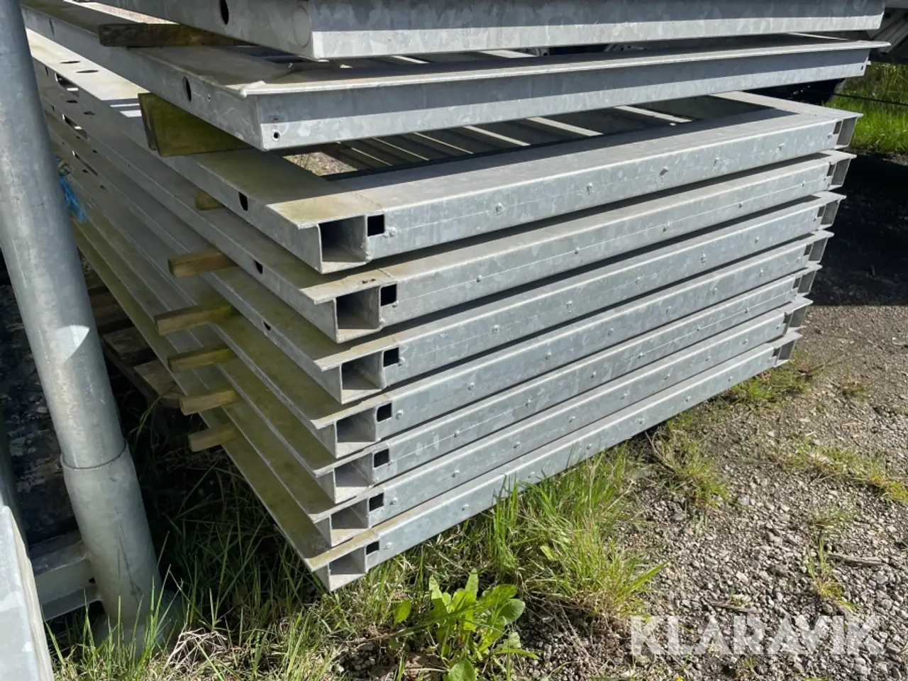 Billede 5 - Metal døre galvaniseret 6 styk