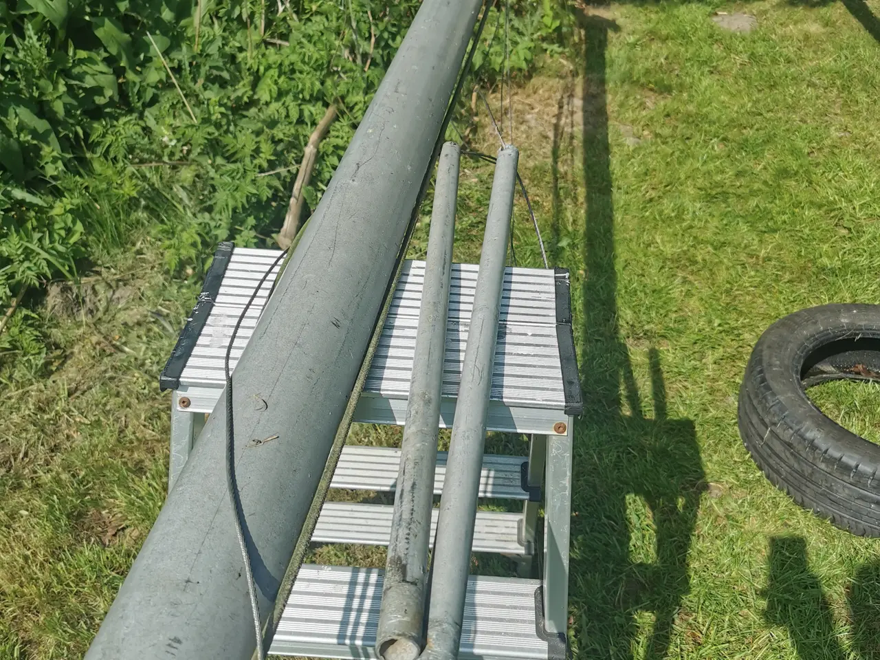 Billede 10 - Mast og bom til sejlbåd