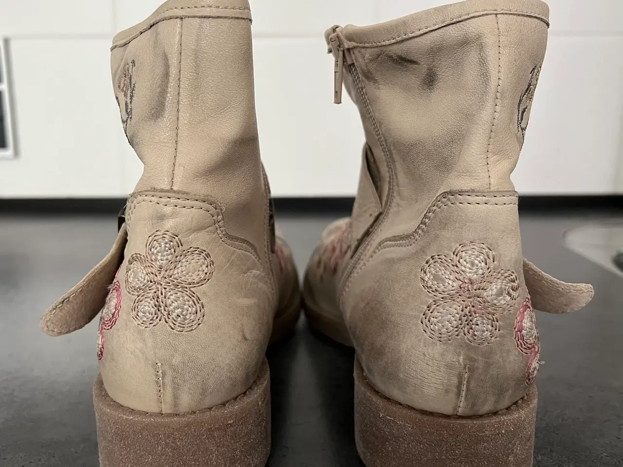 Billede 14 - Cream boots støvle