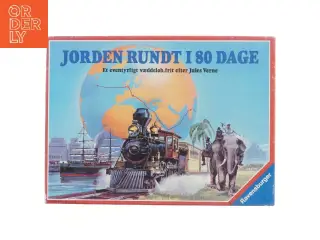 Jorden rundt i 80 dage brætspil fra Ravensburger (str. 38x28 cm)