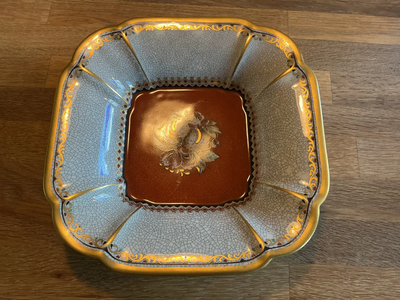 Billede 1 - BORDFAD B&G DahlJensen Guldbelagt perfekt stand