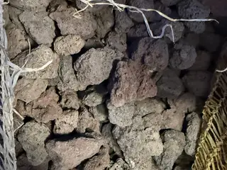 Lavasten til havedam/akvarie – filtermateriale