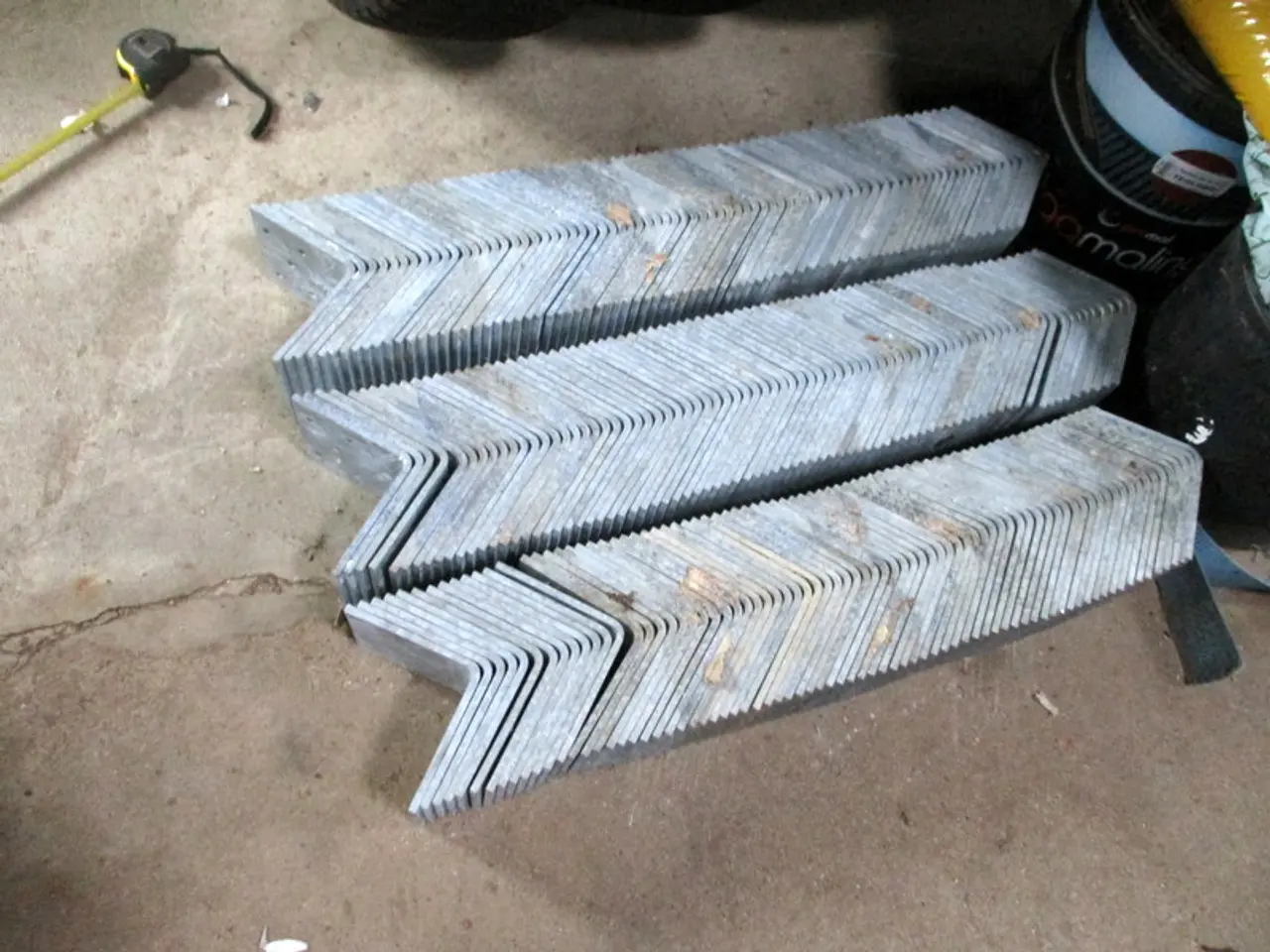 Billede 4 - 278 kraftige vinkelbeslag galvaniseret 
