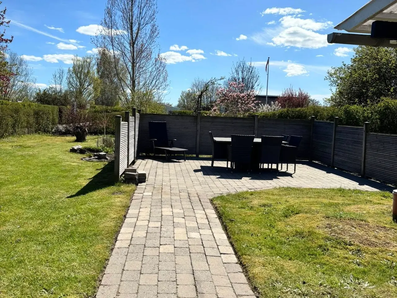 Billede 7 - Kolonihave i Odense med havearkitekt tegnet havet 