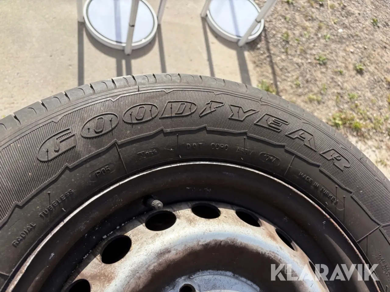 Billede 5 - Dæk på fælg Goodyear Marathon 4 styk