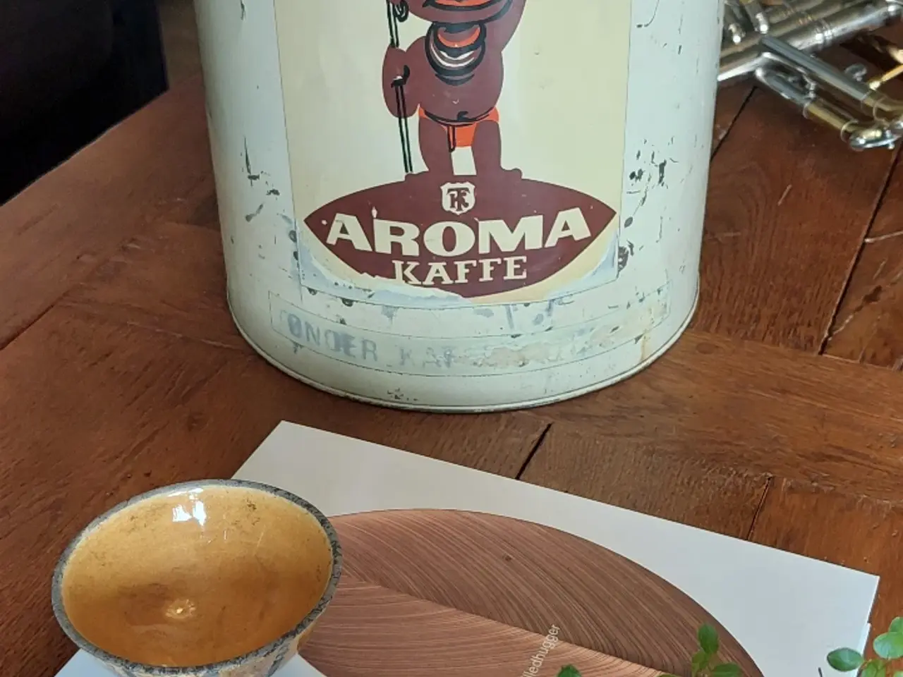 Billede 3 - Stor Antik Butikskaffedåse!!