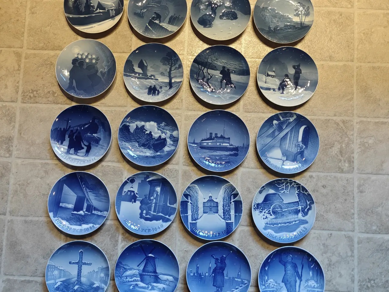 Billede 2 - B&G juleplatter 1908-1949